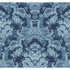 Lola China Blues On Midnight by Cole & Son Designer Wallcovering COLE & SON SEVILLE NON WOVEN - 100% United Kingdom Horizontal: 27 and Vertical: 25.2 27 - Swanky Fabrics -