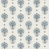 Pondicherry Indigo by G P & J Baker Designer Fabric PORTOBELLO LINEN - 100% India Horizontal: 17.336 and Vertical: 15.76 52.008 - Swanky Fabrics -