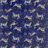 Protea Velvet Blue by Clarke And Clarke Designer Fabric WILDERIE BY EMMA J SHIPLEY FOR C&C POLYESTER - 100% Spain HEAVY Horizontal: 27 and Vertical: 25.36 55 - Swanky Fabrics -