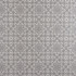 Hidden Sun French Grey by Carole Designer Fabric Well-Traveled 100% Cotton USA 30,000 Wyzenbeek Double Rubs 6 3/4" V, 6 3/4" H 54" - Swanky Fabrics -