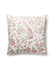 Anissa Print Pillow 22 X 22 - Coral Spice SCANISPILL0002 by Scalamandre Designer Pillows PACIFICA 90% COTTON 10% LINEN U.S.A. MEDIUM DUTY Horizontal: 41.5" and Vertical: 55.5" 0 - Swanky Fabrics -