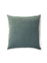 Strie Velvet Pillow 22 X 22 - Mineral VWSTRIEPILL0027 by Scalamandre Designer Pillows 93% POLYESTER 7% RAYON U.S.A. Horizontal: and Vertical: 0 - Swanky Fabrics -