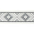 Oakdale Tape 2 Pewter by Stout Trim Stout Trim Oakdale Tape 2 PewterTrim STITCHED UP TRIM 100%COT %BEMB INDIA </p><p>Repeat: H: 2.500, V: 3.000 2.5 in - Fabric Carolina -