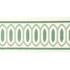 Kragon Tape 6 Teal by Stout Trim Stout Trim Kragon Tape 6 TealTrim STITCHED UP TRIM INDIA </p><p>Repeat: H: 4.000, V: 1.000 4 in - Fabric Carolina -