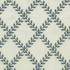 Clover Lane Emb Porcelain 410572 by PKL Studio Designer Fabric - 100% Polyester Embroid:100% Viscose INDIA 51000 Horizontal: 5.375 and Vertical: 6.25 55 - Swanky Fabrics -