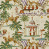 Night In India High Noon 150091 by Harrison Howard Designer Fabric - 100% Cotton PERU Horizontal: 27 and Vertical: 25.25 54 - Swanky Fabrics -