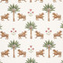 Tiger Palm Cocoa 179930 by Schumacher Designer Fabric Mystique 13.5" - Swanky Fabrics -