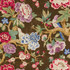 Bermuda Blossoms Cocoa 175870 by Schumacher Designer Fabric Mary Mcdonald 27.12" - Swanky Fabrics -