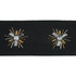 Constellation Beaded Tape Black 81191 by Schumacher Designer Trim Embroidered And Embellished Trims - Swanky Fabrics -