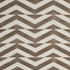 Broken Chevron Cut Velvet Taupe On Ivory 81810 by Schumacher Designer Fabric Miles Redd 9.0" - Swanky Fabrics -