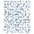 Sepiessa Blue 5009494 by Schumacher Designer Wallpaper Caroline Z Hurley 100.0" - Swanky Fabrics -