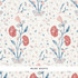 Khilana Floral Delft & Rose 5009950 by Schumacher Designer Wallpaper Palampore 13.5" - Swanky Fabrics -
