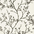 Twiggy Vinyl Black On Ivory 5010150 by Schumacher Designer Wallpaper Silver Lining Performance Wallcoverings 27.0" - Swanky Fabrics -