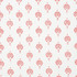 Dahlia Hand Blocked Print Red 5011232 by Schumacher Designer Wallpaper Jacaranda 3.0" - Swanky Fabrics -