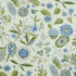 Roca Redonda Blue & Ivory 5011620 by Schumacher Designer Wallpaper Perennial Favorites 13.0" - Swanky Fabrics -
