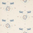 Reptilia Warm Blue 5014191 by Schumacher Designer Wallpaper Backdrop 27.0" - Swanky Fabrics -
