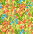 Glover Buttercup by Norbar Designer Fabric SUNRISE 100% SPUN POLYESTER TAIWAN 25 1/8"V 26 7/8"H 54 - Swanky Fabrics -