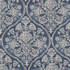 Souffle 2 Cobalt by Stout Designer Fabric RAINBOW LIBRARY CADET/INDIGO 75%COT 25%LIN SOUTH KOREA Horizontal: 13.250 and Vertical: 17.500 54.5 in - Swanky Fabrics -