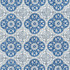 Tucson 1 Bluebird by Aoc Designer Fabric THE ART OF COLOR WELL KEPT SECRET 54%LIN 46%COT INDIA Horizontal: 5.875 and Vertical: 5.875 54 in - Swanky Fabrics -