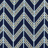 At This Moment Navy by Carole Designer Fabric Bluebell 60% Polyester, 40% Cotton India 15 1/8" V, 12 3/8" H 50.75" - Swanky Fabrics -