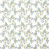 Chance For Us Dresden by Carole Designer Fabric Bluebell 60% Cotton, 30% Polyester, 10% Linen India 9 1/4" V, 10 5/8" H 51.5" - Swanky Fabrics -