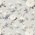Garden Bird Dove by Carole Designer Fabric Bluebell 100% Cotton-Soil Repellent Pakistan 50,000 Wyzenbeek Double Rubs 25 1/8" V, 27"H 56" - Swanky Fabrics -