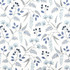 Maury Island Nordic Blue by Carole Designer Fabric Bluebell 52% Cotton, 48% Polyester India 18 3/8" V, 25 1/4" H 50.5" - Swanky Fabrics -