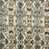 Bird Gathering Silver Blue by Carole Designer Fabric Dawn & Dusk 75% Cotton, 25% Linen Pakistan 32" V, 27" H 54" - Swanky Fabrics -