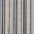 Boardwalk Stripe Denim by Carole Designer Fabric Dawn & Dusk 100% Polyester India 13 1/2" H 55" - Swanky Fabrics -