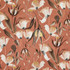 Tropical Garden Brick by Carole Designer Fabric Dawn & Dusk 51% Linen, 49% Cotton-Washed Uk 25"V, 18" H HD 52" - Swanky Fabrics -