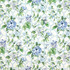 Bird Trellis Serene Sky by Carole Designer Fabric Dewdrop 100% Cotton Peru 27" V, 13 1/2" H HD 54" - Swanky Fabrics -