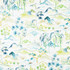 A Day Off Seafoam by Carole Designer Fabric Jade 100% Cotton Spain 27" V, 13 1/2" H HD 54" - Swanky Fabrics -
