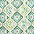 Missed Connections Caribe by Carole Designer Fabric Prisma 100% Cotton SPAIN 27" V, 27" H HD 54" - Swanky Fabrics -