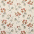For A Reason Rosewood by Carole Designer Fabric Wallflower Base: 58% Cotton, 42% Polyester. Embr: 100% Rayon INDIA 12,000 Wyzenbeek Double Rubs 18 1/2" V, 16 3/4" H 50" - Swanky Fabrics -