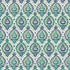 Alluring Lagoon  by Kasmir Designer Fabric 1474 100% Cotton  SPAIN  </p><p>Repeat: Horizontal: 6 6/8 inches and Vertical: 13 4/8 inches 54  - Swanky Fabrics -