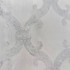 Dazzle Damask Silver White by Europatex Designer Fabric Dazzle 100% Polyester 118.00 inches - Swanky Fabrics -