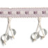 Buccheri - Lilac by Europatex Designer Fabric San Marino Fibranne 62% / Linen 35% / Polyester 3% China See Sample Horizontal: N/A and Vertical: N/A 1.90 inches  - Swanky Fabrics -