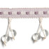 Buccheri Lilac by Europatex Designer Fabric San Marino 62% Fibranne, 35% Linen, 3% Polyester 1.90 inches - Swanky Fabrics -