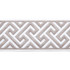 Capri - Feather by Europatex Designer Fabric Capri 51% Fibranne, 49% Polyester China See Sample Horizontal: N/A and Vertical: N/A 3.50 inches  - Swanky Fabrics -