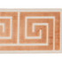 Labyrinth - Terracotta by Europatex Designer Fabric Labyrinth 100% Polyester China See Sample Horizontal: N/A and Vertical: N/A 7.00 inches  - Swanky Fabrics -