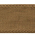 Majestic - Bronze by Europatex Designer Fabric Dainty & Majestic 100% Polyester China See Sample Horizontal: N/A and Vertical: N/A 2.38 inches  - Swanky Fabrics -