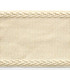Majestic Mayonnaise by Europatex Designer Fabric Dainty & Majestic 100% Polyester 2.38 inches - Swanky Fabrics -