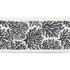 Pergola Coral Tape Black by Europatex Designer Fabric Pergola 100% Solution Dyed Acrylic 3.25 inches - Swanky Fabrics -