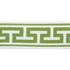 Pergola Embroidered Tape Lime by Europatex Designer Fabric Pergola 100% Solution Dyed Acrylic 2.75 inches - Swanky Fabrics -
