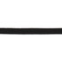 Versailles 9/16" Raised Edge Gimp Black by Europatex Designer Fabric Versailles 100% Rayon 0.56 inches - Swanky Fabrics -