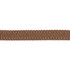 Versailles 9/16" Raised Edge Gimp Chestnut by Europatex Designer Fabric Versailles 100% Rayon 0.56 inches - Swanky Fabrics -