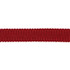 Versailles 9/16" Raised Edge Gimp Dark Cherry by Europatex Designer Fabric Versailles 100% Rayon 0.56 inches - Swanky Fabrics -