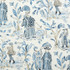 Royale Toile Blue F972573 by Thibaut Fabric Thibaut Fabric Royale Toile Blue F972573Fabric Chestnut Hill Fabric 60% Lin, 20% Cot, 20% Modal THAILAND </p><p>Repeat: V: 36.25 54 - Fabric Carolina -