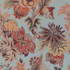 Floral Gala Blue and Cinnamon F910215 by Thibaut Fabric Thibaut Fabric Floral Gala Blue and Cinnamon F910215Fabric Colony Fabric Book 100% Linen ITALY </p><p>Repeat: V: 32.75 54 - Fabric Carolina -