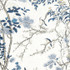 Katsura Blue and White F913619 by Thibaut Fabric Thibaut Fabric Katsura Blue and White F913619Fabric Grand Palace Fabric Book 82% Viscose, 18% Linen SCOTLAND </p><p>Repeat: V: 50.5 54 - Fabric Carolina -
